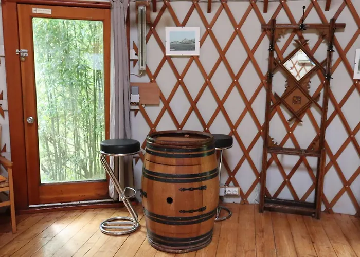 بيت للعطل Les Yourtes Du Perche *